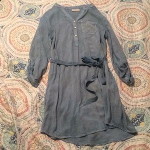 NWOT 100% Rayon denim  Blue  dress of your life